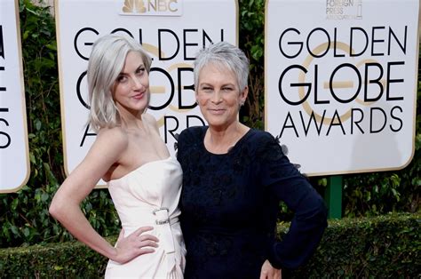 Jamie Lee Curtis Brings Daughter To Golden Globe Awards