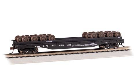 52' Wheel Flatcar with Wheel Load - New York Central #X-29499 [18936 ...