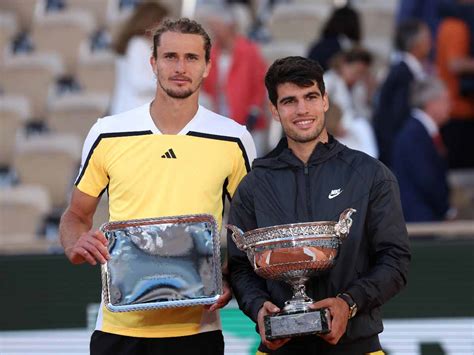 He S A Beast Alexander Zverev Heaps Praise On Carlos Alcaraz After