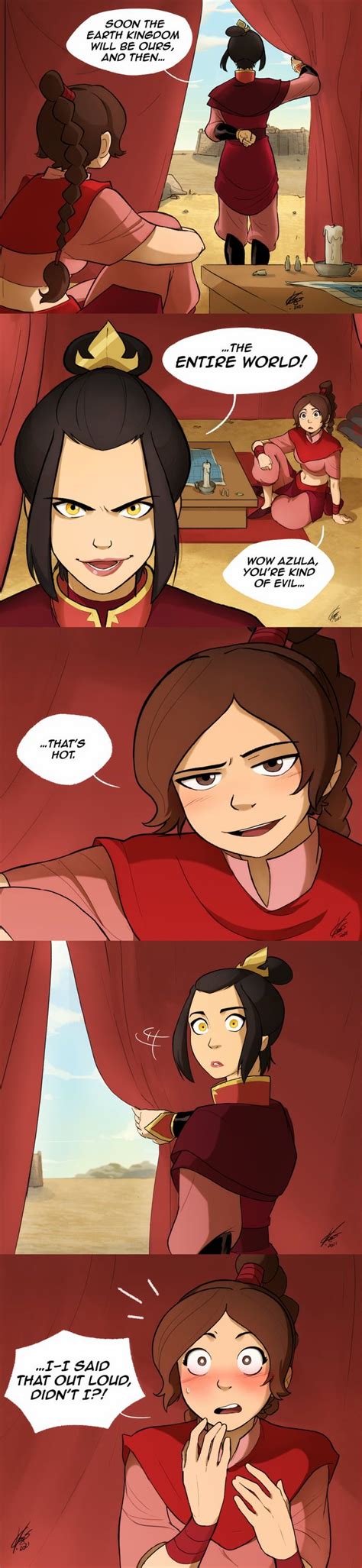 Random Yuri 1 Ty Lee Avatar The Last Airbender Has A Slip Of The Tongue With Azula Artist