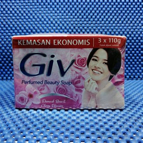 Jual Giv White Skin Care Soap Bangkoang Dan Yoghurt Damask Rose Isi 3 X