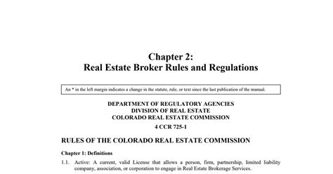 Ch2 Real Estate Broker Rules Regulations Pdf Google Drive