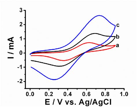 Cyclic Voltammograms Of Alginate Modified Graphite Electrodes At Download Scientific Diagram