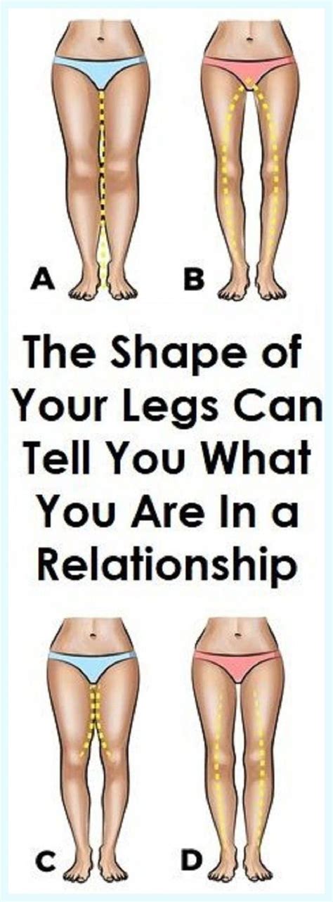 The Shape Of Your Legs Can Tell You What You Are In A Relationship