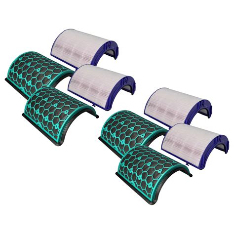 Vhbw 4 Filtres compatible avec Dyson Hot Cool HP07 purificateur d air filtre HEPA filtre à