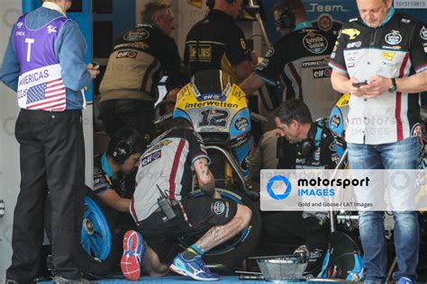 Garage Of Thomas Luthi Estrella Galicia 0 0 Marc VDS GP Of The