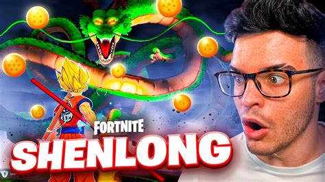 As S El Evento Shenlong Dragon Ball X Fortnite Youtube