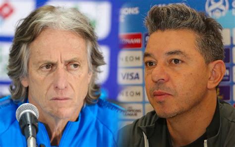 Jorge Jesus E Marcelo Gallardo Se Enfrentam Pela Primeira Vez Ap S Final