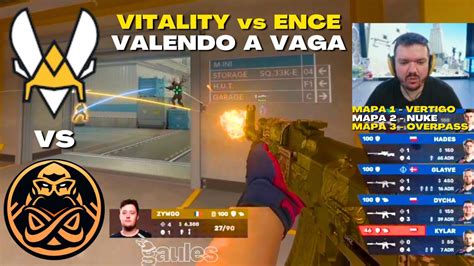 VITALITY Vs ENCE Jogo Completo PGL CS2 Major Copenhagen 2024 Europe