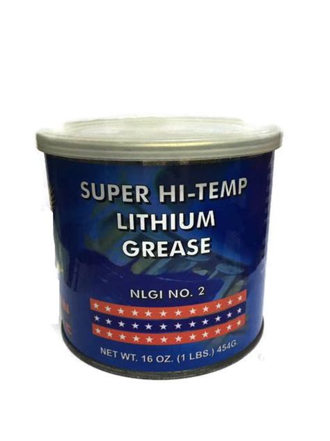 American Grease Super Hi Temp Lithium Grease Nlgi No Grams