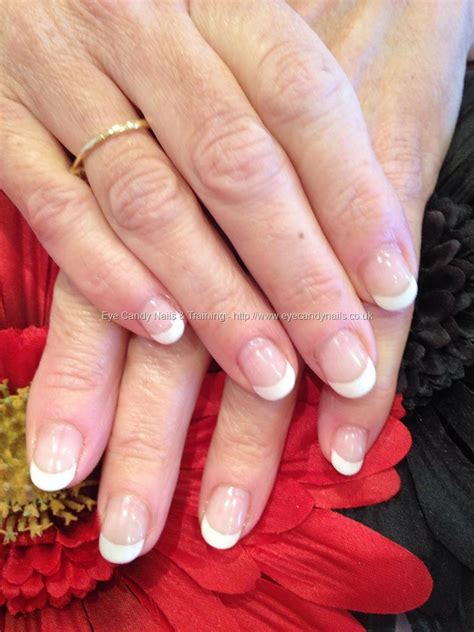 Eye Candy Nails And Training Soak Off White French Polish Gel On