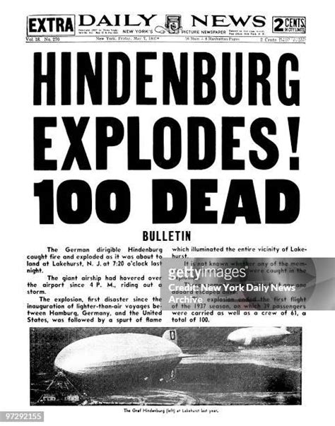 90 Hindenburg Explodes In 1937 Stock Photos, High-Res Pictures, and Images - Getty Images