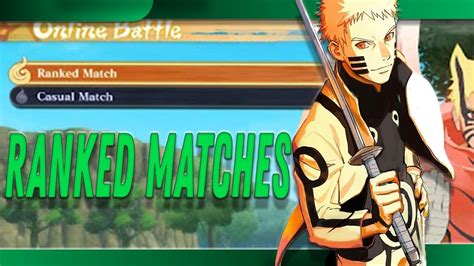 NARUTO STORM Connections RANKED MATCHES YouTube