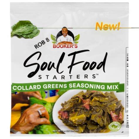 Booker's Soul Food Starters™ Collard Greens Seasoning Mix, 1.4 oz - Fry ...