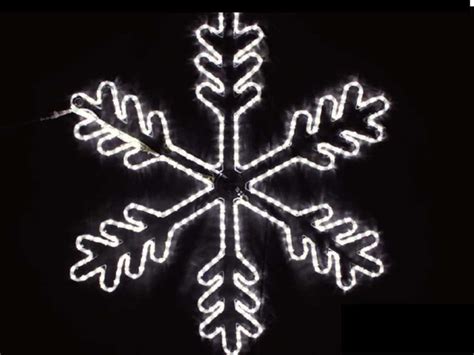 1m Diameter Led Snowflake Light For Outdoor Christmas Decoration