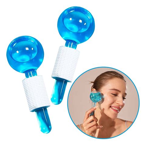 Rodillo Masajeador Facial Esferas Frias Vidrio Ice Globes Buypal Store