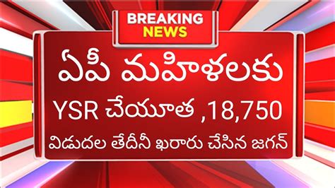 ఏపీలో వైస్సార్ చేయూత అర్హుల జాబితా వచ్చేసిందోచ్ysr Cheyutha Eligibile List Chek Online Youtube