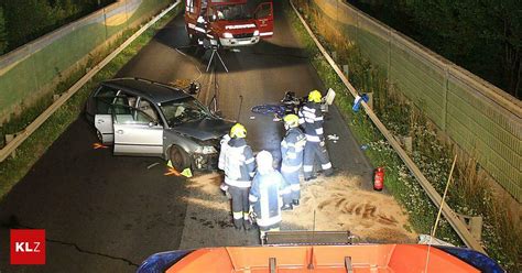 B Bei Gratkorn Alkolenker Kam Auf Gegenfahrbahn Und Verursachte Unfall