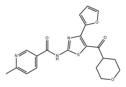 3 Pyridinecarboxamide N 4 2 Furanyl 5 Tetrahydro 2H Pyran 4 Yl