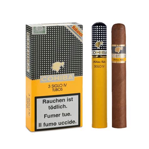 Xì Gà COHIBA SIGLO IV TUBOS 3 điếu TUNG SHOP