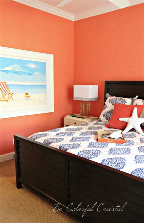 Be Colorful Coastal Benjamin Moore Fan Coral