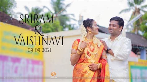 Sriram Vaishnavi Traditional Wedding Highlight Youtube