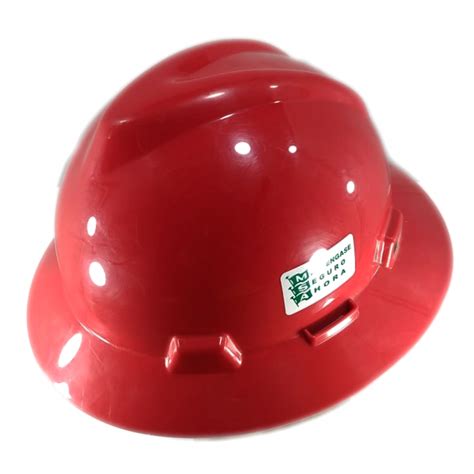 Casco Msa Ala Ancha Con Matraca V Rtice Industrial