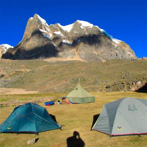 4-day short Cordillera Huayhuash trek. 4-day trip. Certified leader