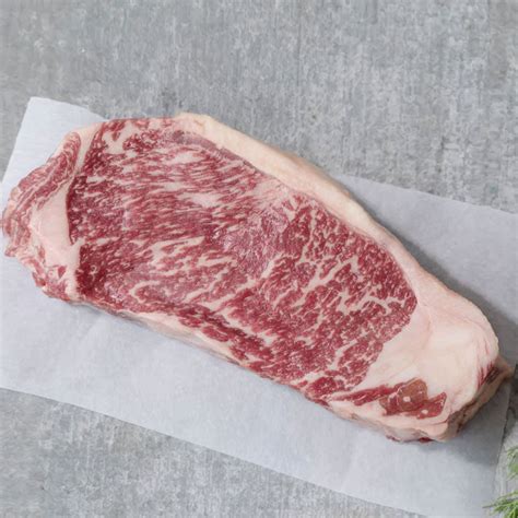 Wagyu New York Strip Steak Miraflora Wagyu