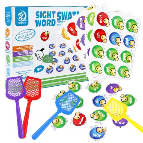 Buy Winthai Fly Swat Word Games Swat A Words Game Visual Tactile