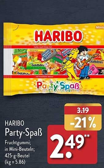 Haribo Party Spa Angebot Bei Aldi Nord Prospekte De