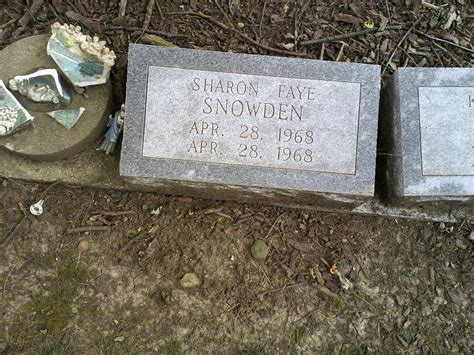 Sharon Faye Snowden 1968 1968 Find A Grave Memorial