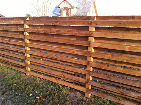 Stunning diy horizontal slat fence – Artofit