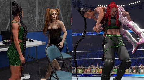 WWE 2K23 ALBA FYRE VS BIANCA BELAIR SmackDown YouTube