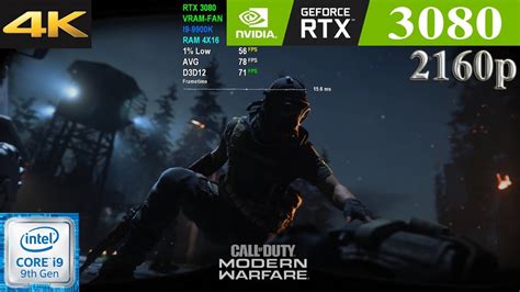 Cod Modern Warfare Geforce Rtx X K Ultra High