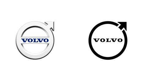 Desvelado El Nuevo Logo De Volvo Ahora En Versión Monocroma 2d