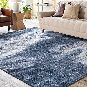 Amazon Nusoarug X Modern Washable Area Rugs With Marble Patterns