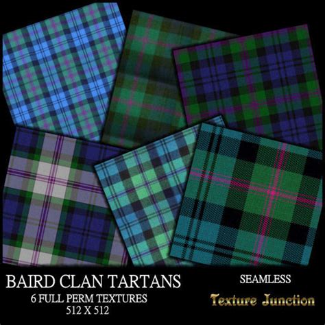 Second Life Marketplace - ~TJ~ Baird Clan Tartan Textures