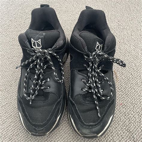 Naked Wolfe Double Track Black Size Sneakers Can Depop