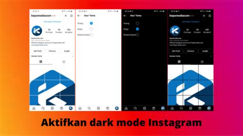 Cara Mengaktifkan Dark Mode Di Instagram Terbaru Testing Template