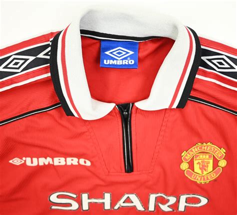 1998 00 MANCHESTER UNITED SHIRT L Classic Shirts