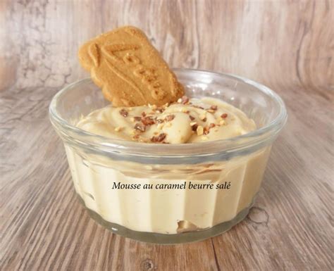 Mousse caramel au beurre salé Aux Fourneaux