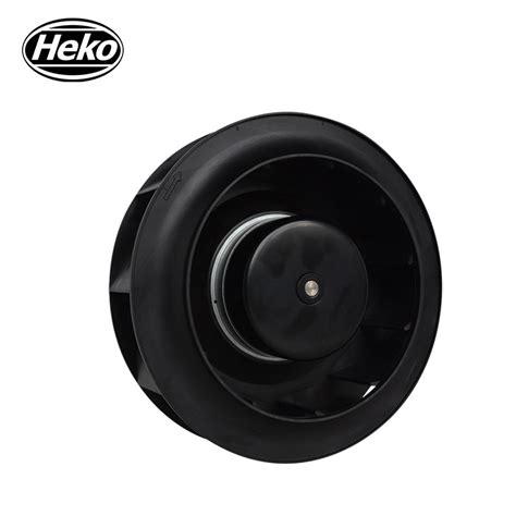 Heko Ec220mm Plastic Impeller Different Blade Types Backward Curved