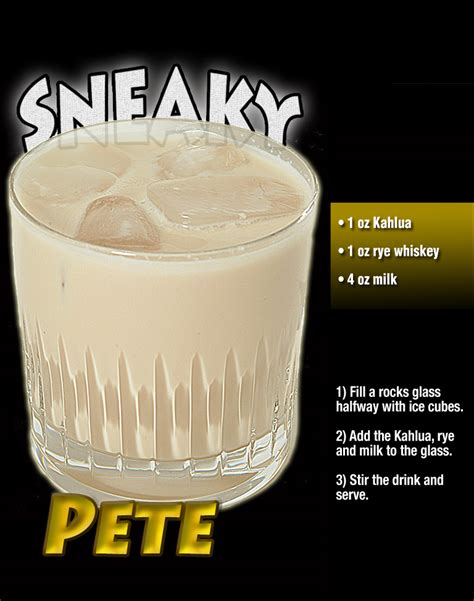 Sneaky Pete | Pocket Cocktails