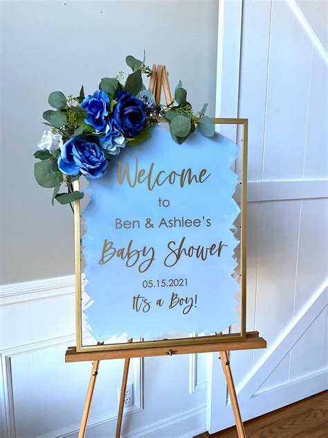 Paper Party Supplies Party Supplies Personalized Welcome Sign Acrylic