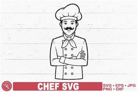 Chef Logo Svg Kitchen Cooking Bakery Grill 2204714