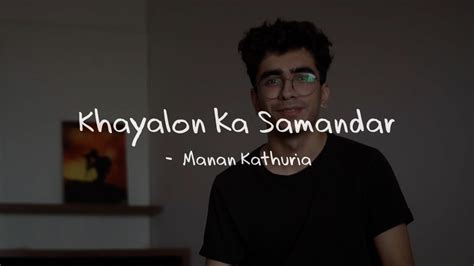 Khayalon Ka Samandar Mental Health Spoken Word Poetry Manan