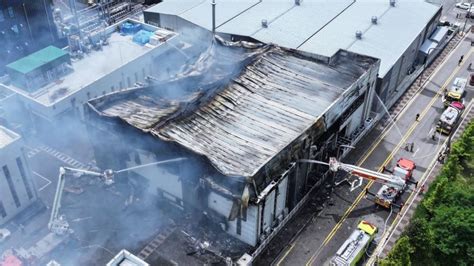 South Korea Exploding Lithium Batteries Spark Deadly Factory Fire