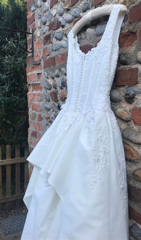 Abito Da Sposa Vintage Anni Etsy