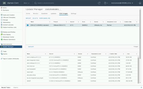 Vmware Vsphere Update Manager Enhancements In Vsphere Update